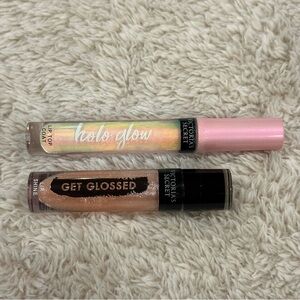 NWT victoria’s secret holo glow lip gloss and get glossed lip gloss bundle